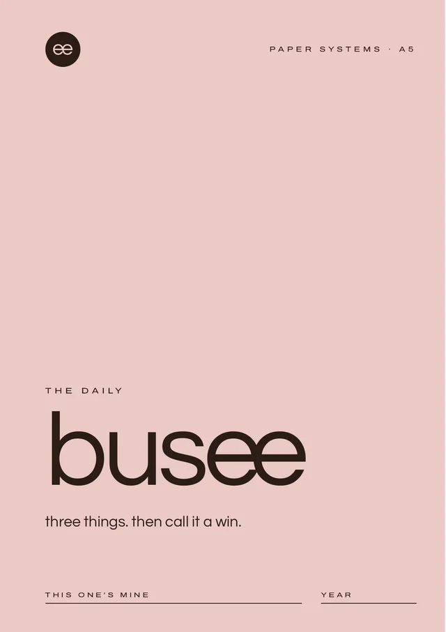 BUSEE in blush